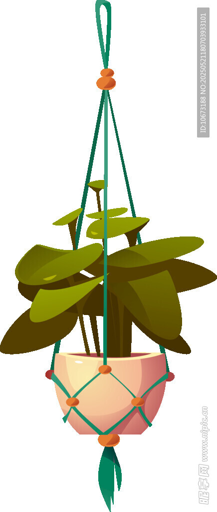 懸掛綠植裝飾花盆