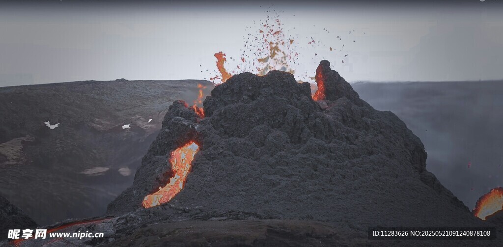 火山口景象