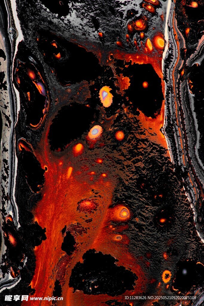 熔巖涌動(dòng)的奇幻視覺景象