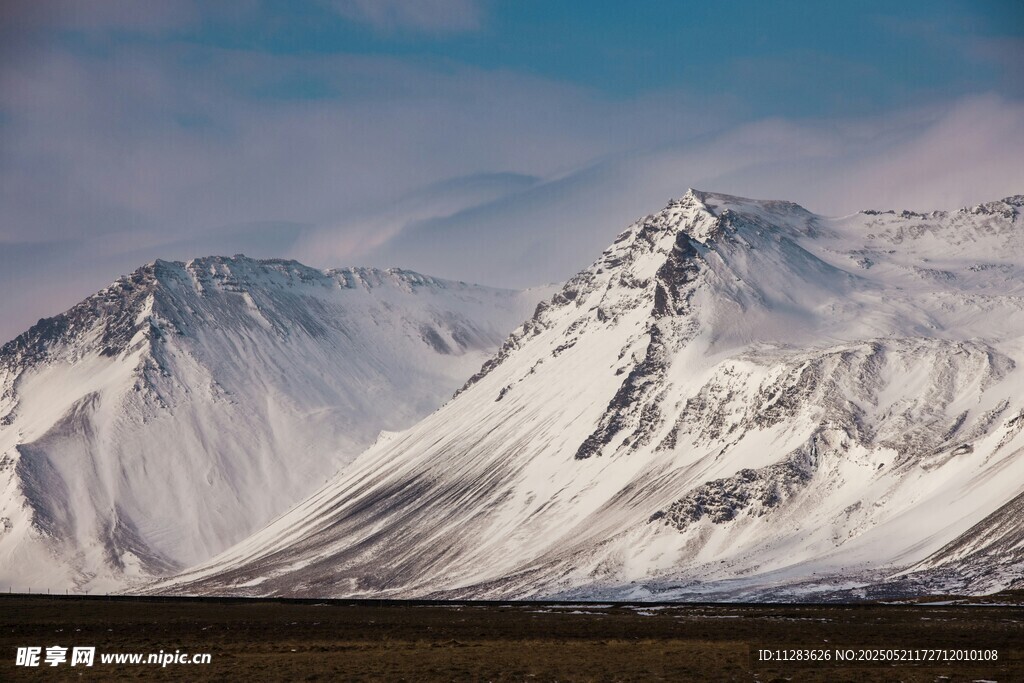 壯麗雪山景觀
