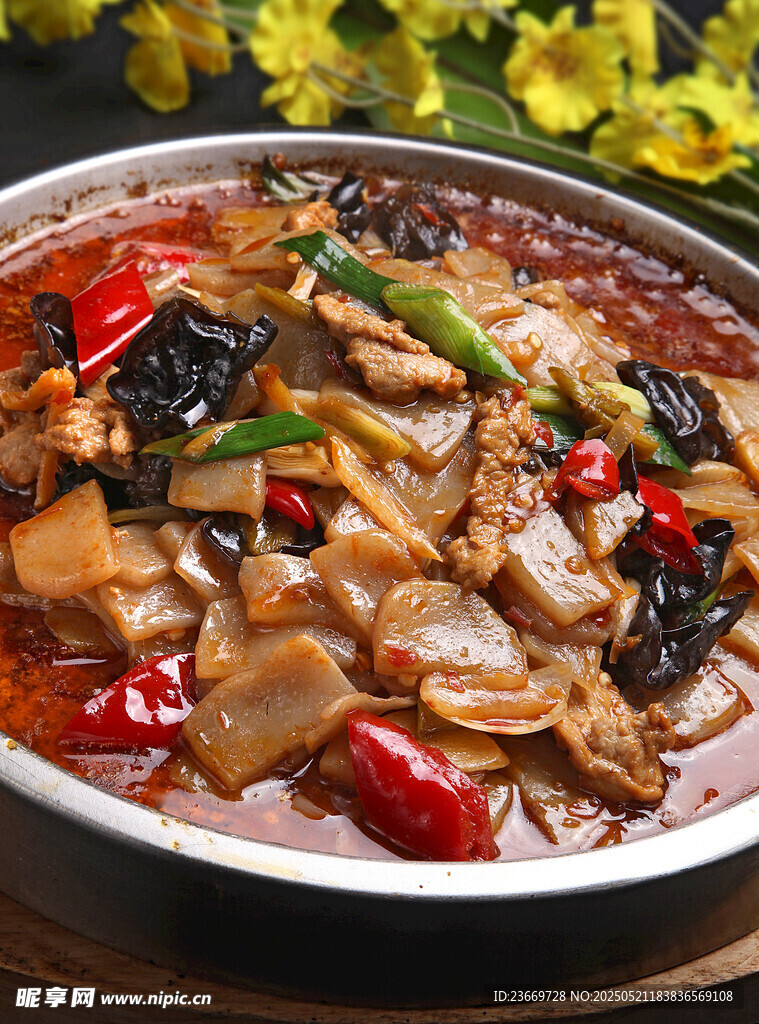 美味麻辣毛血旺