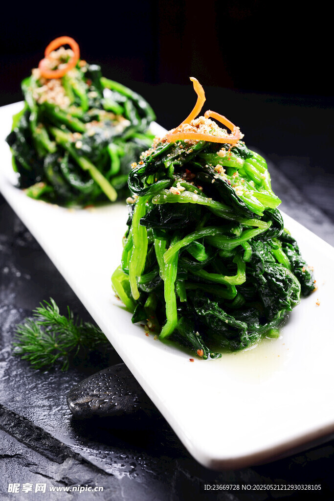 美味菠菜卷