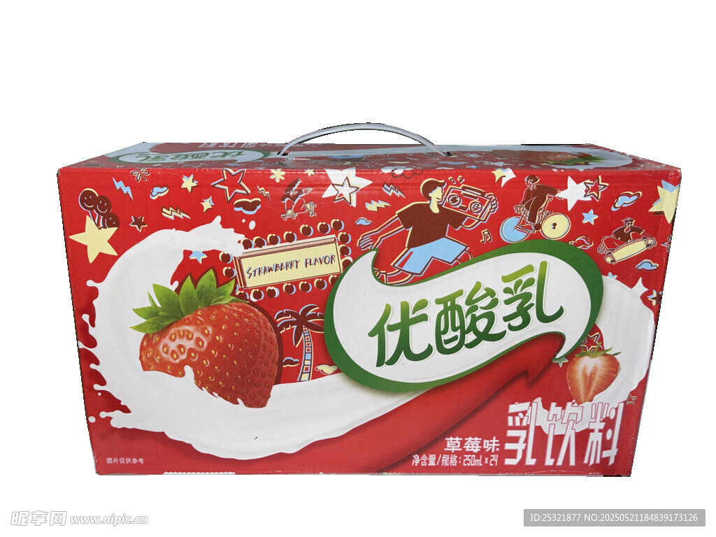 伊利優酸乳 草莓味