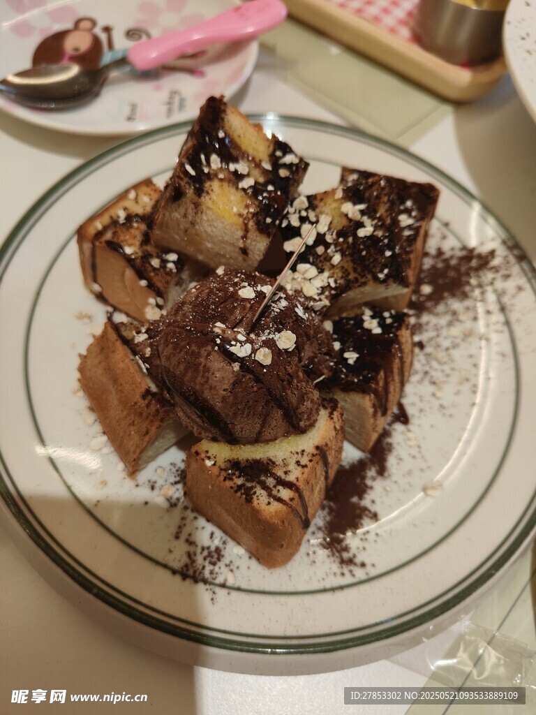 美味巧克力華夫餅