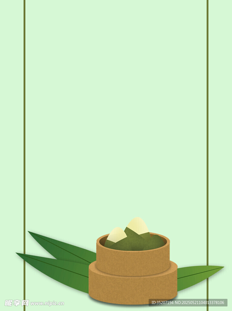 竹制容器中的美味點心