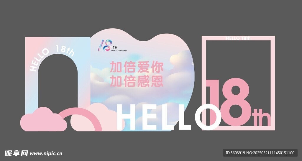 18周年慶 美陳 派對 生日