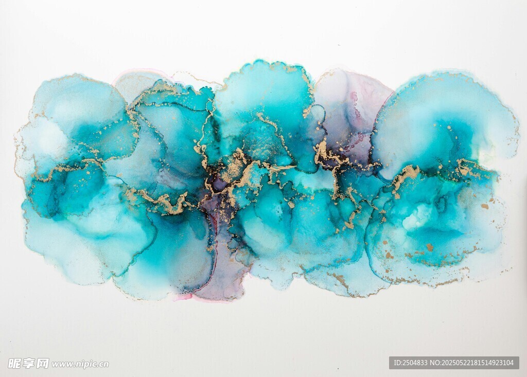 藍(lán)紫色漸變花朵飾品
