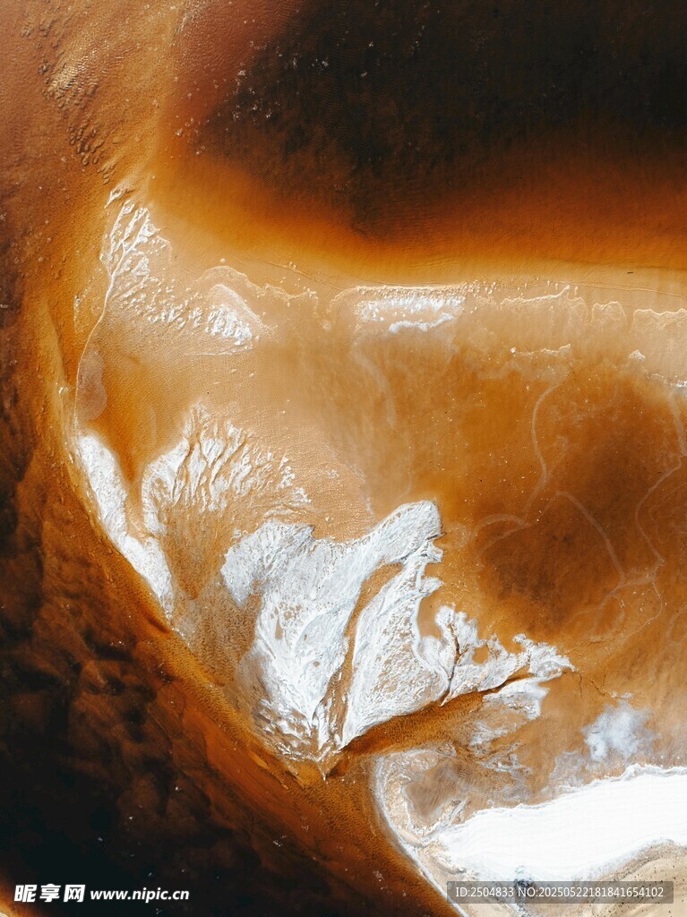 獨特紋理的自然巖石景觀