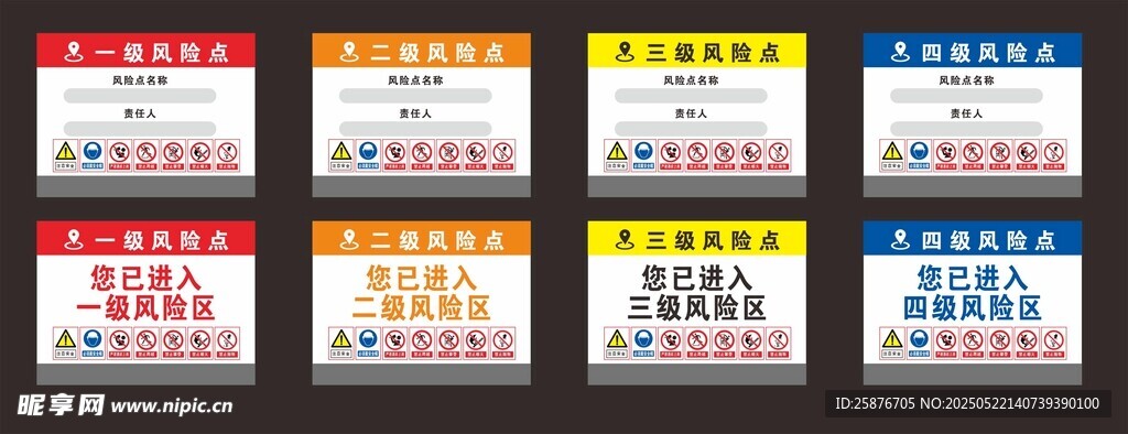 風險告知牌 工地