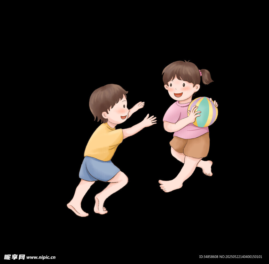兒童嬉戲玩耍歡樂瞬間