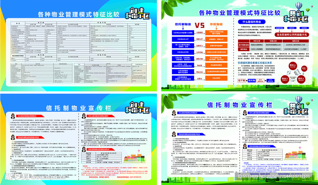 信托物業(yè)宣傳欄