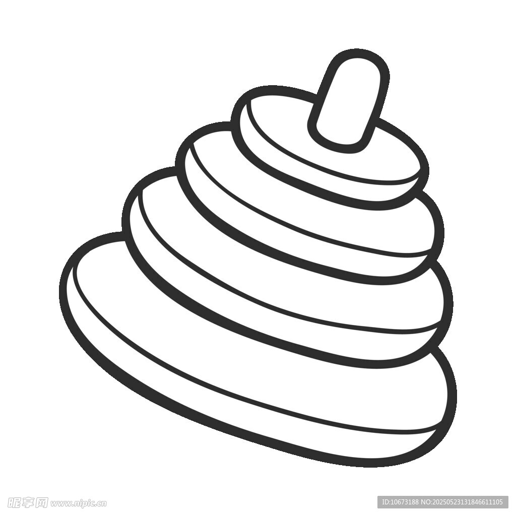 堆疊玩具塔