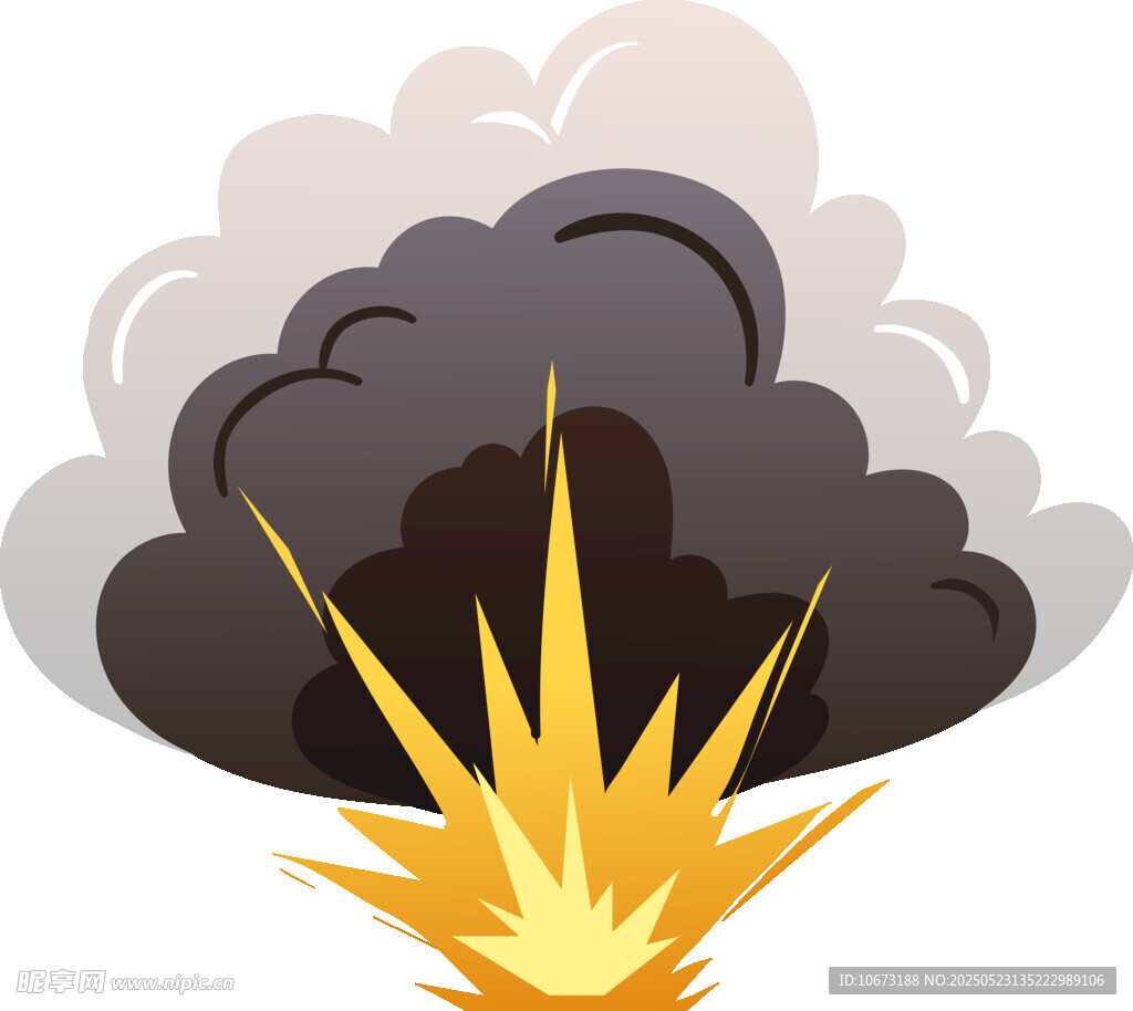 爆炸特效圖案