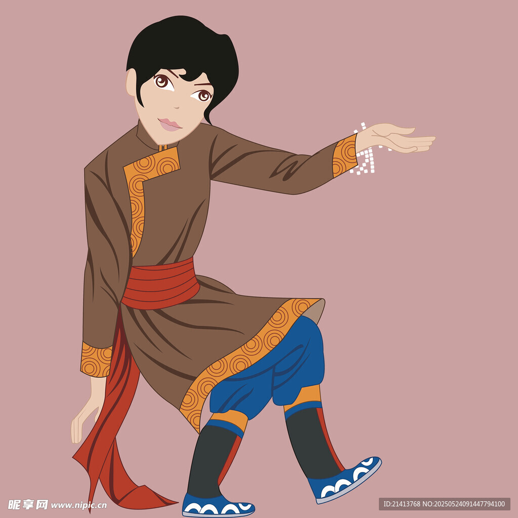 蒙古族男子舞蹈