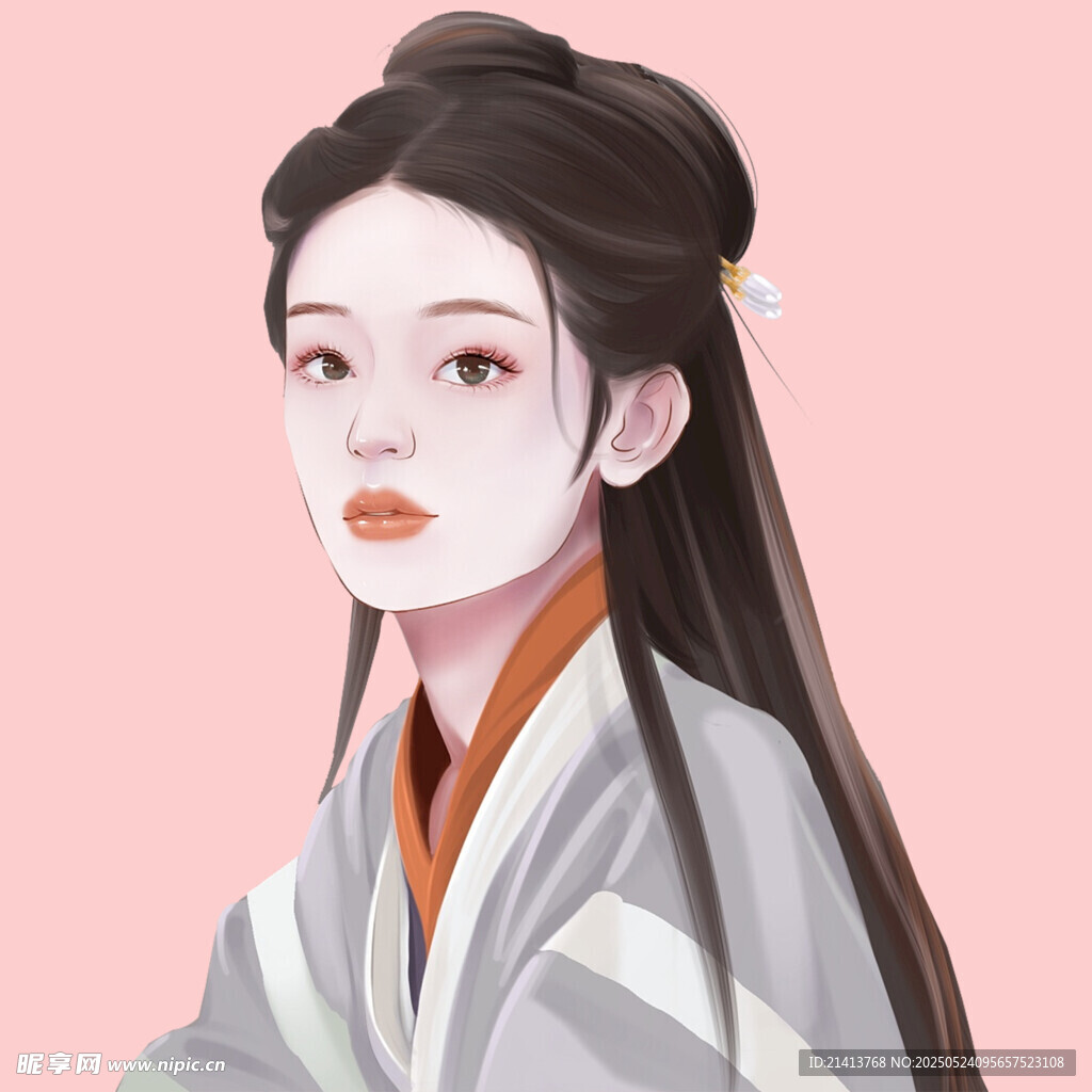 古風女子肖像