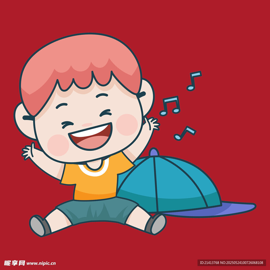 快樂男孩與帳篷的歡樂時光