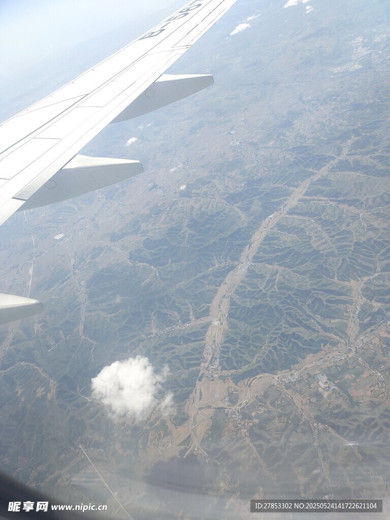 高空俯瞰大地景觀