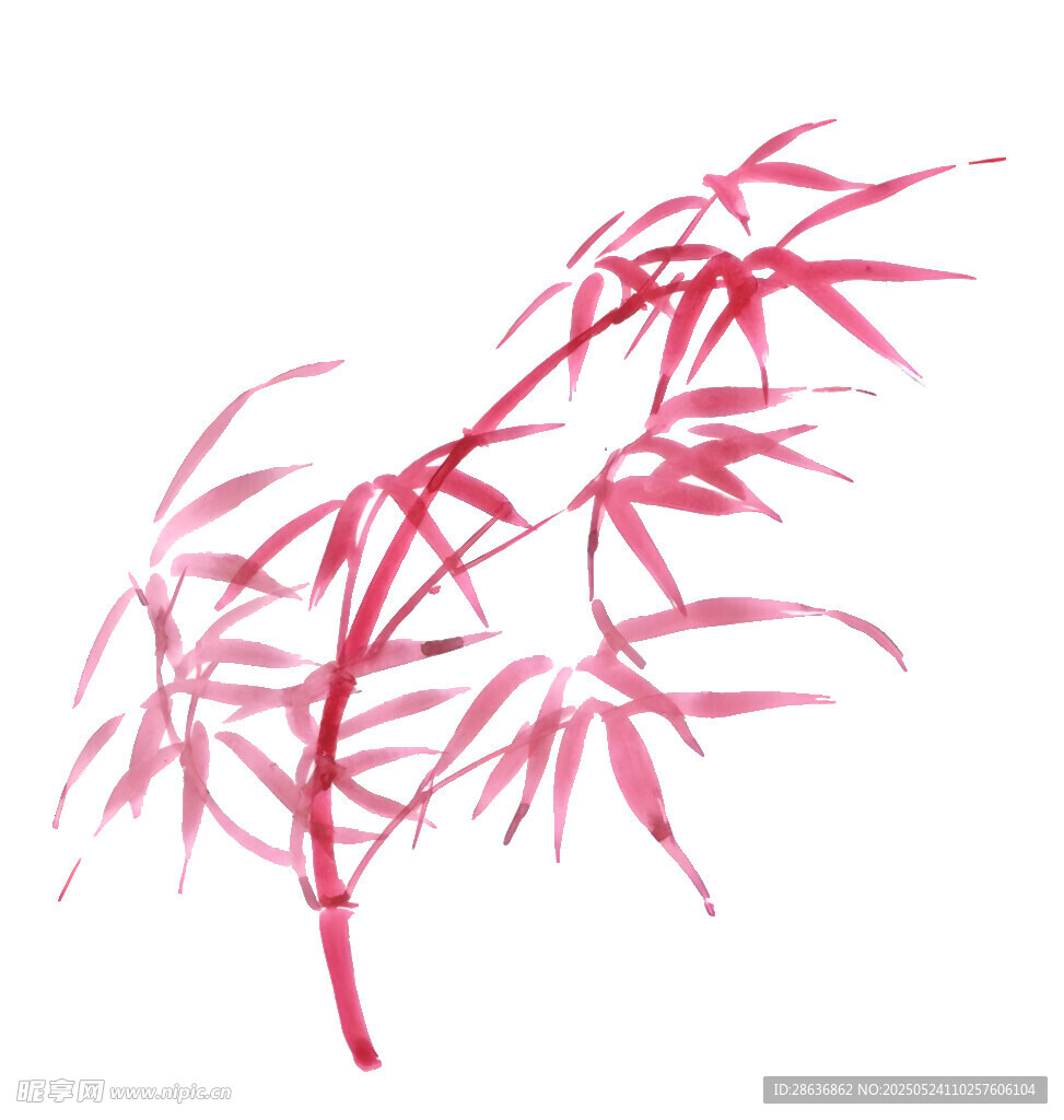 水墨竹子