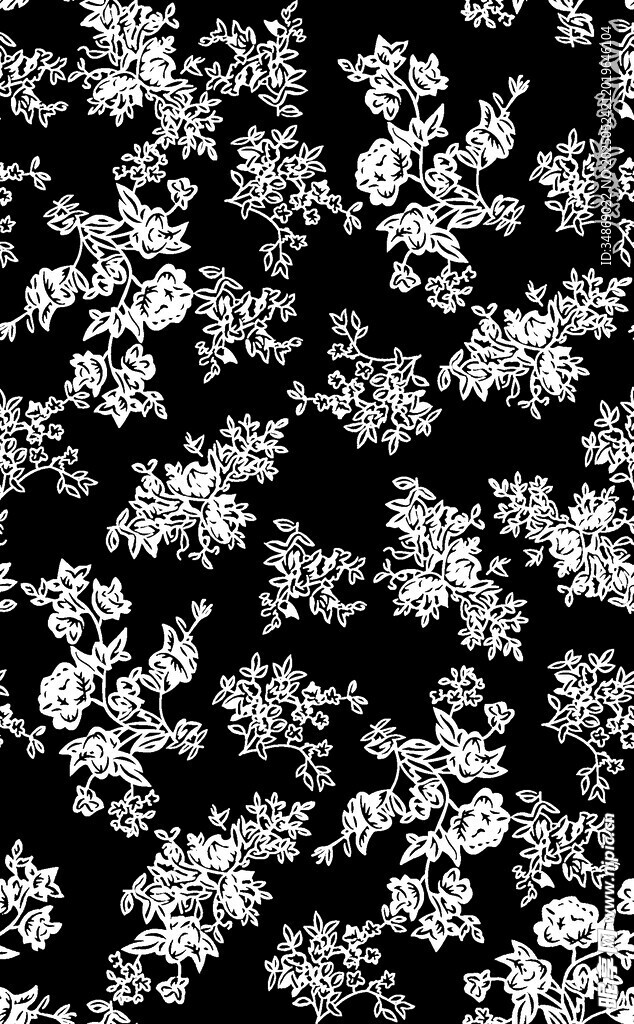 黑白雪花圖案紋理背景