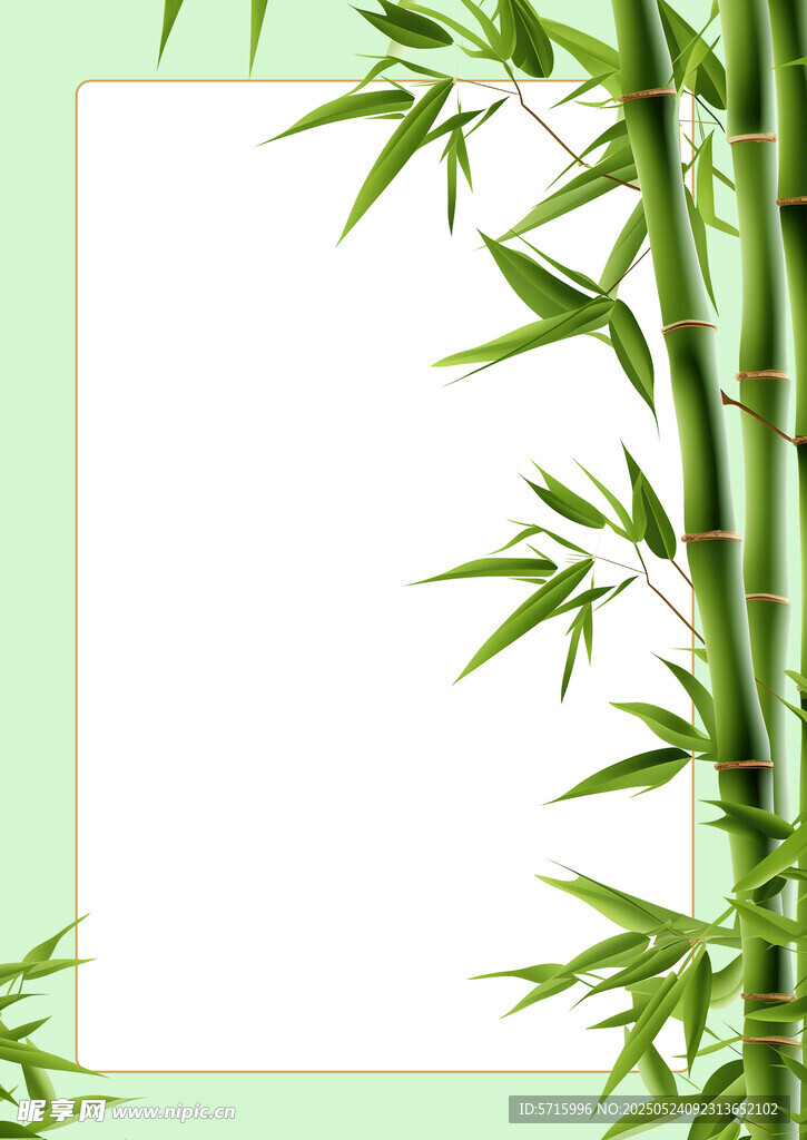翠竹邊框