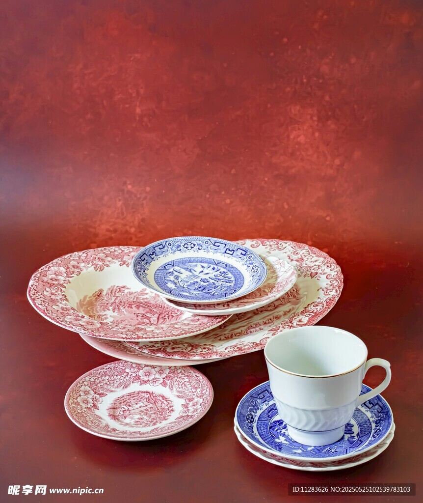 復古精美陶瓷餐具組合