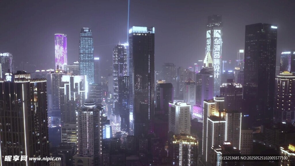 璀璨都市夜景
