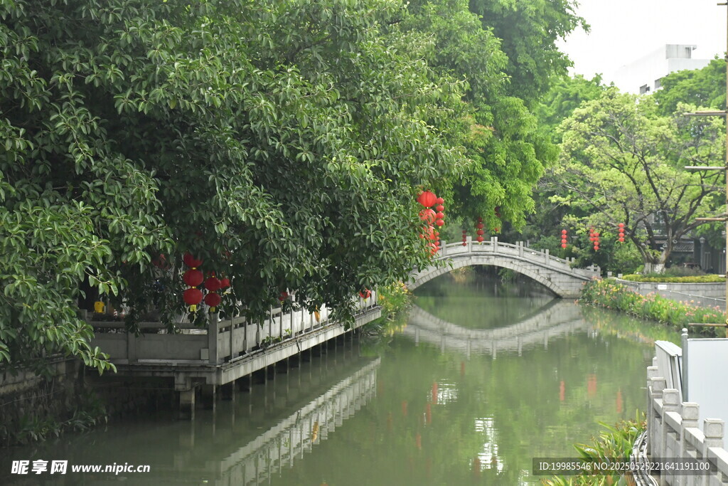 江南水鄉(xiāng)古建古鎮(zhèn)小橋
