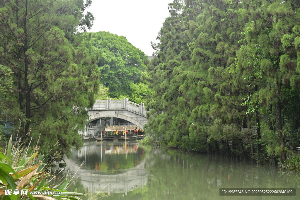 江南水鄉(xiāng)古建小橋
