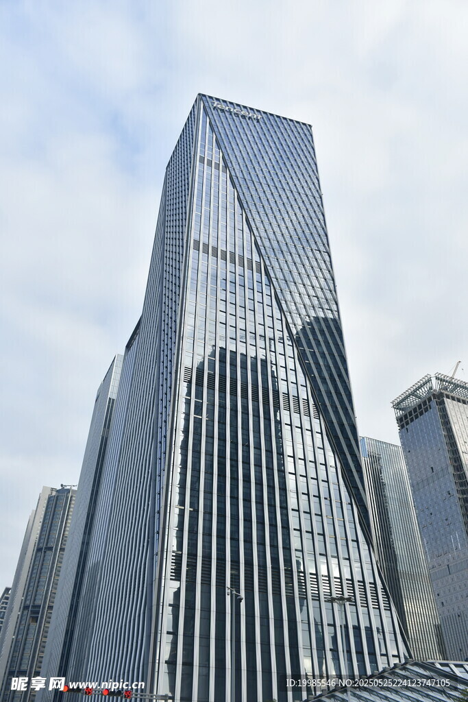 高層建筑寫字樓模特大樓