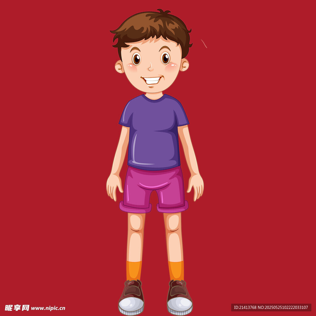 穿運動裝的小男孩