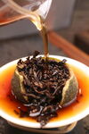 小青柑泡茶瞬間
