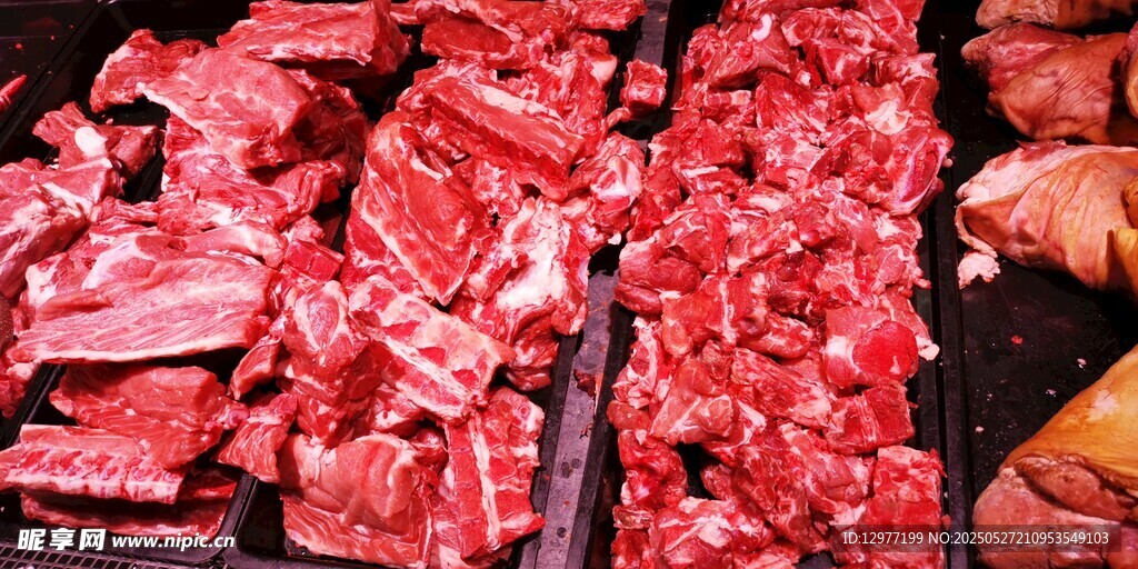 新鮮牛肉塊待售