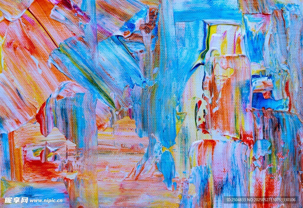 抽象多彩藝術(shù)畫作