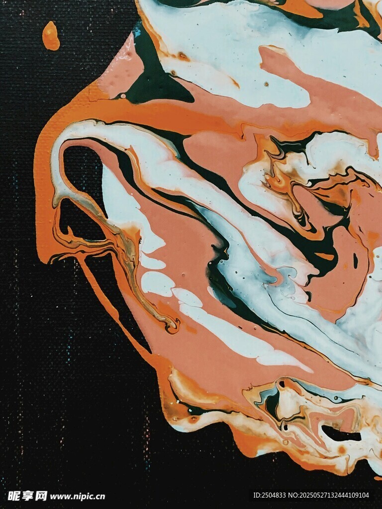 抽象流體藝術圖案