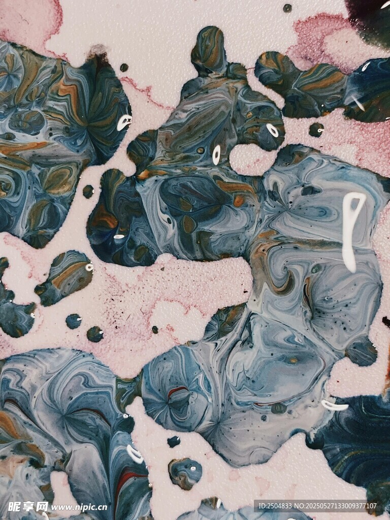 抽象水墨風格紋理圖案