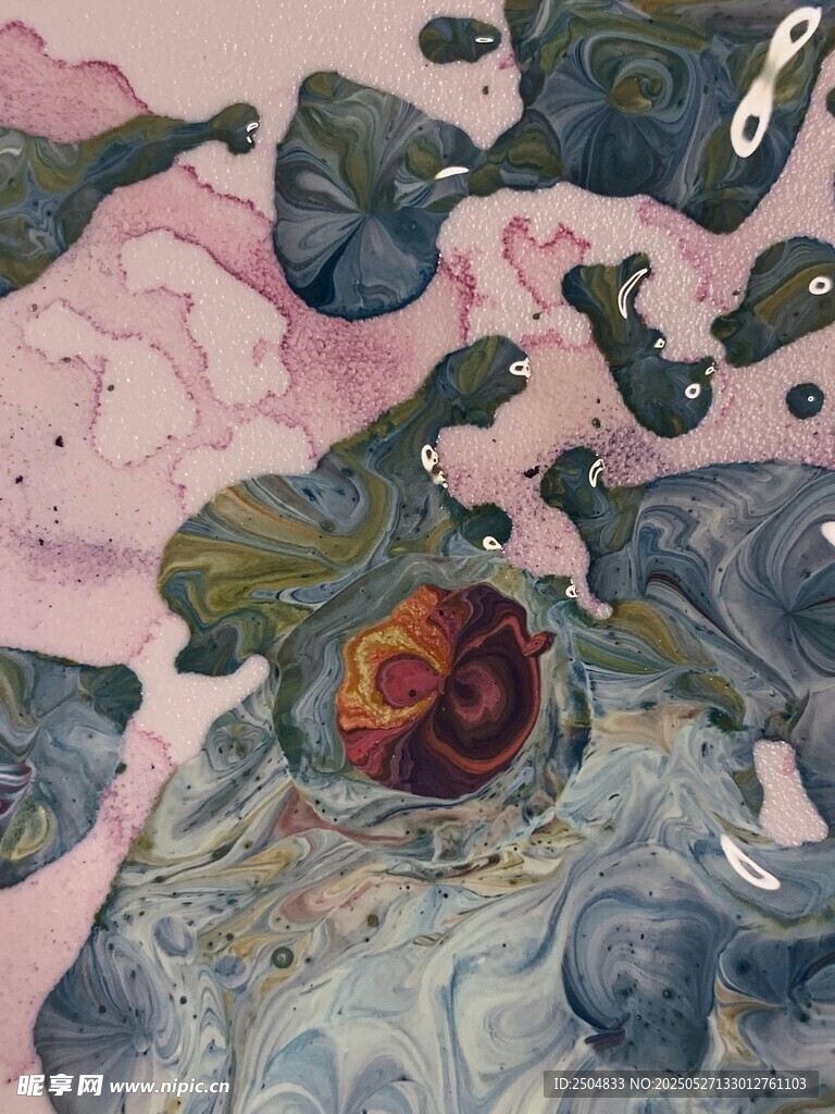 奇幻海底生物藝術插畫