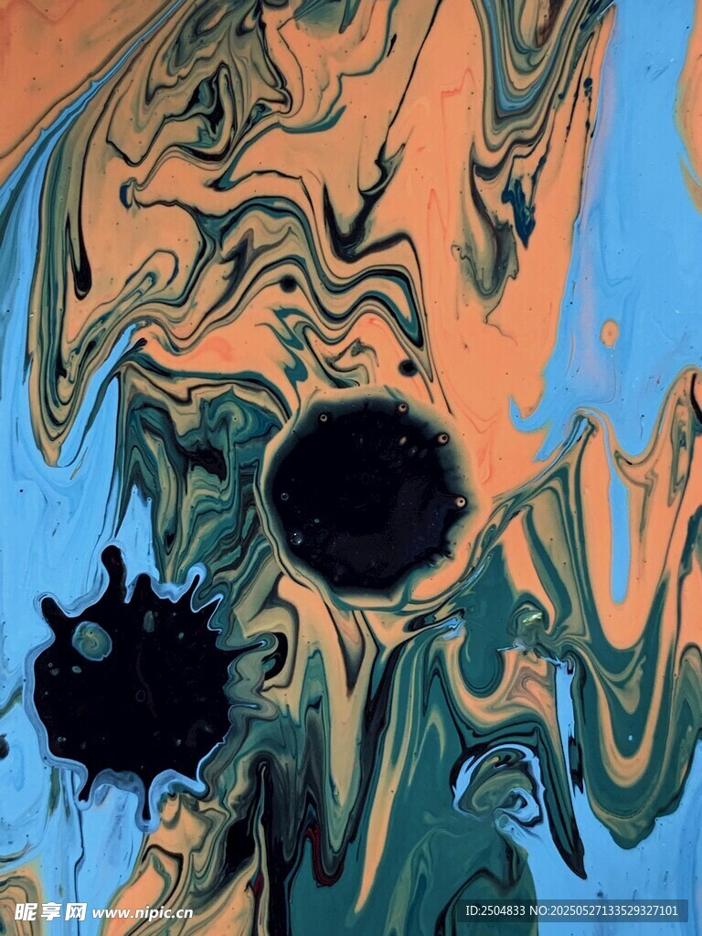 抽象藝術圖案紋理插畫