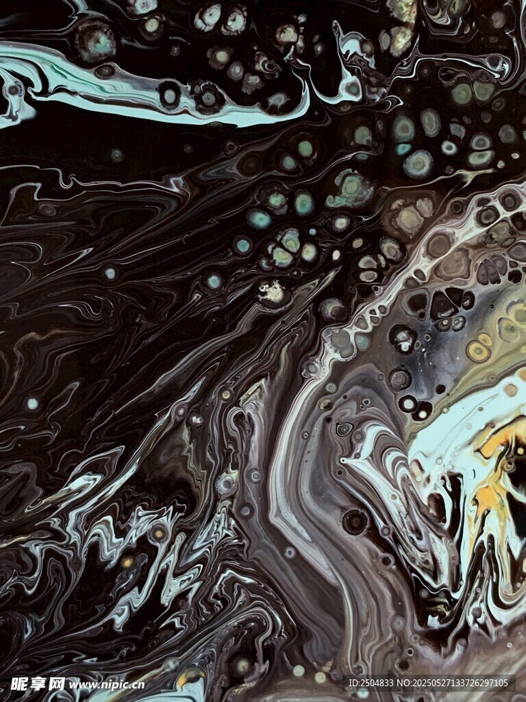 抽象流體藝術紋理圖案