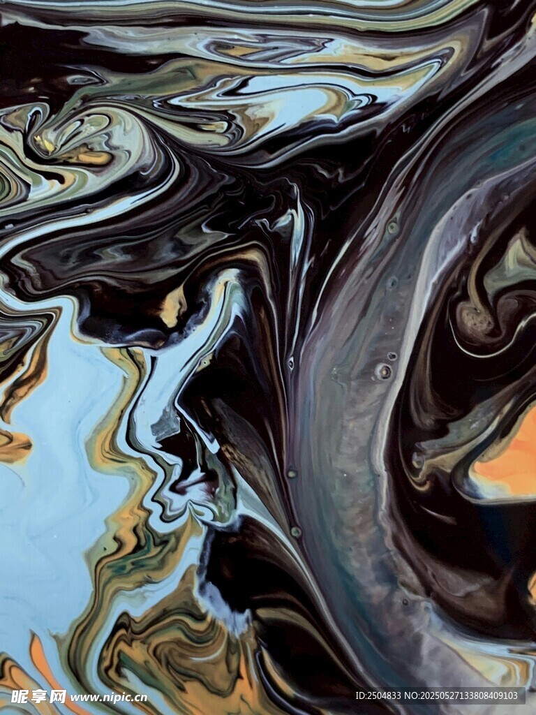 抽象流體藝術圖案