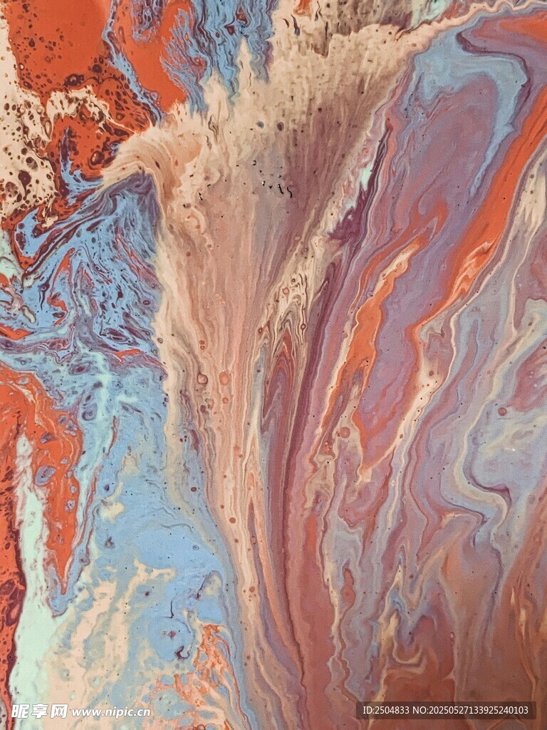 夢幻流體藝術紋理畫面