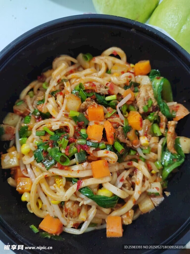 蔬菜炒面
