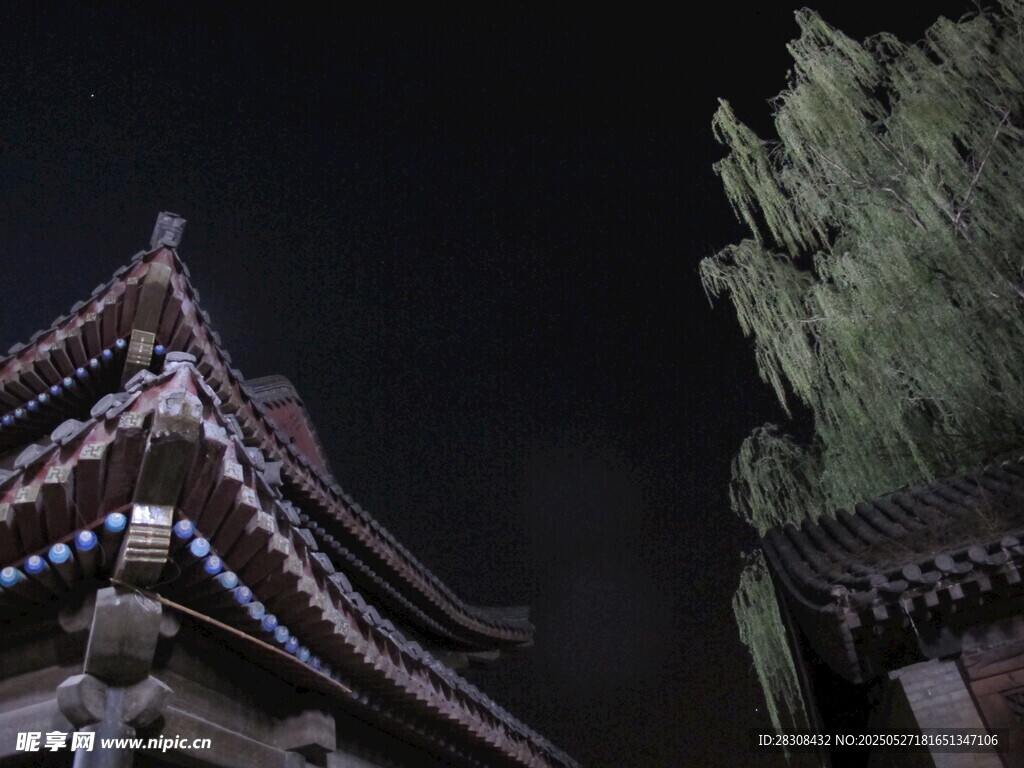 古建夜景 靜謐中式韻味