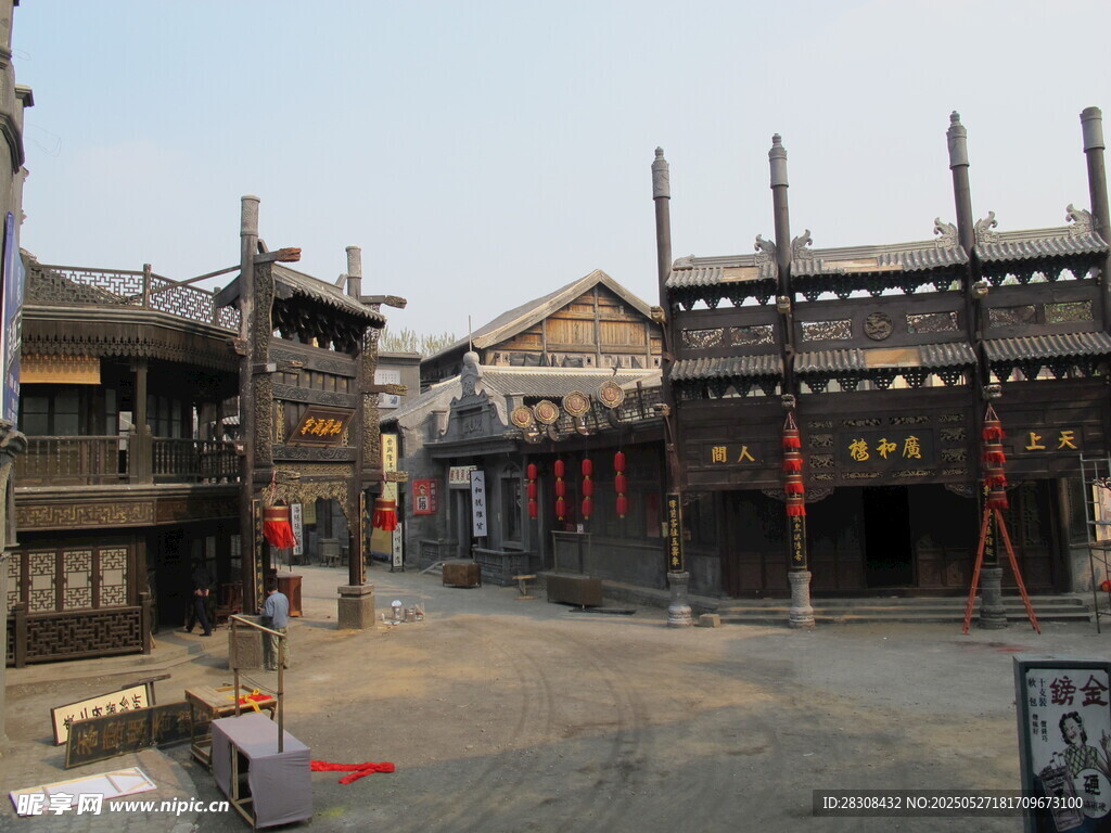 古色古香的傳統中式街巷