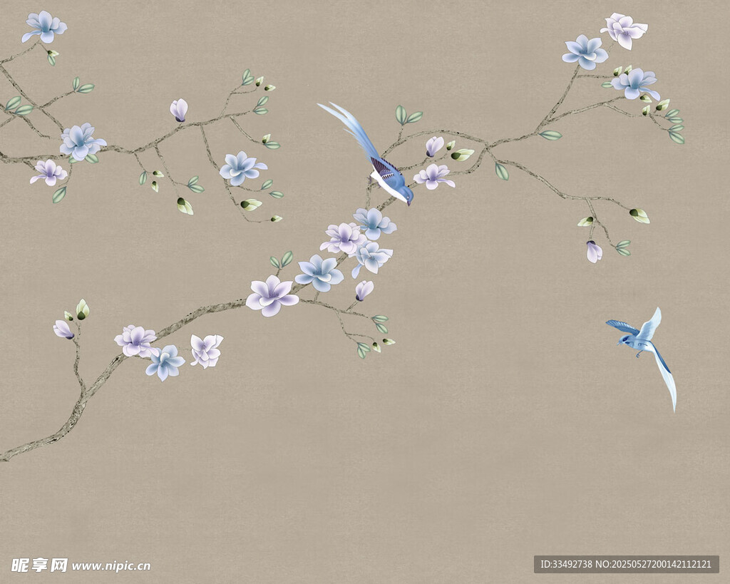 花鳥枝頭圖