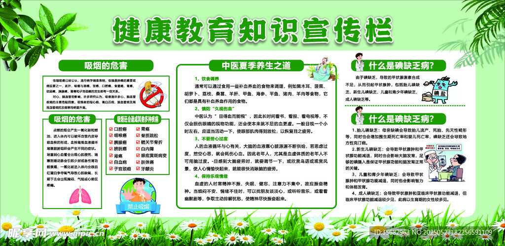 健康教育知識宣傳欄