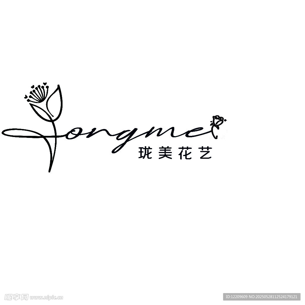 花店logo