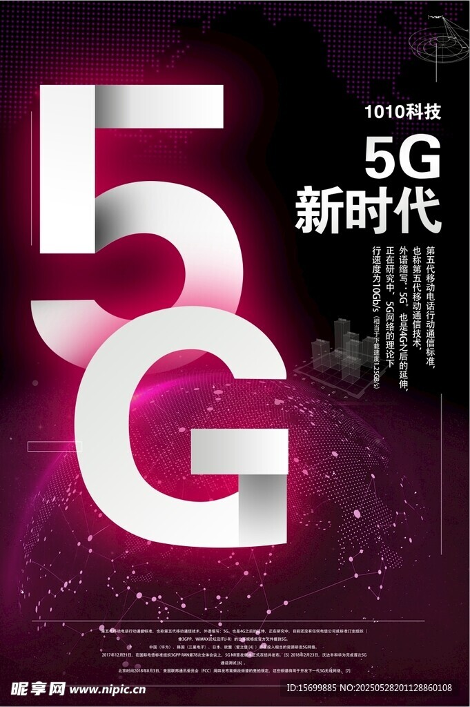 5G新時代宣傳海報