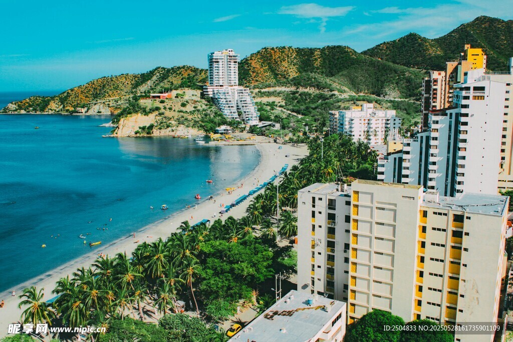 海濱城市風(fēng)光美景