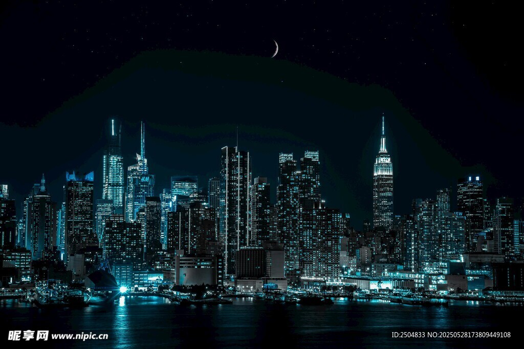 璀璨都市夜景