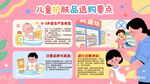 兒童護(hù)膚品選購(gòu)要點(diǎn)宣傳圖